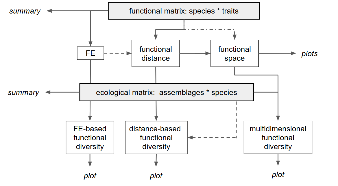 Basic framework of the mFD package